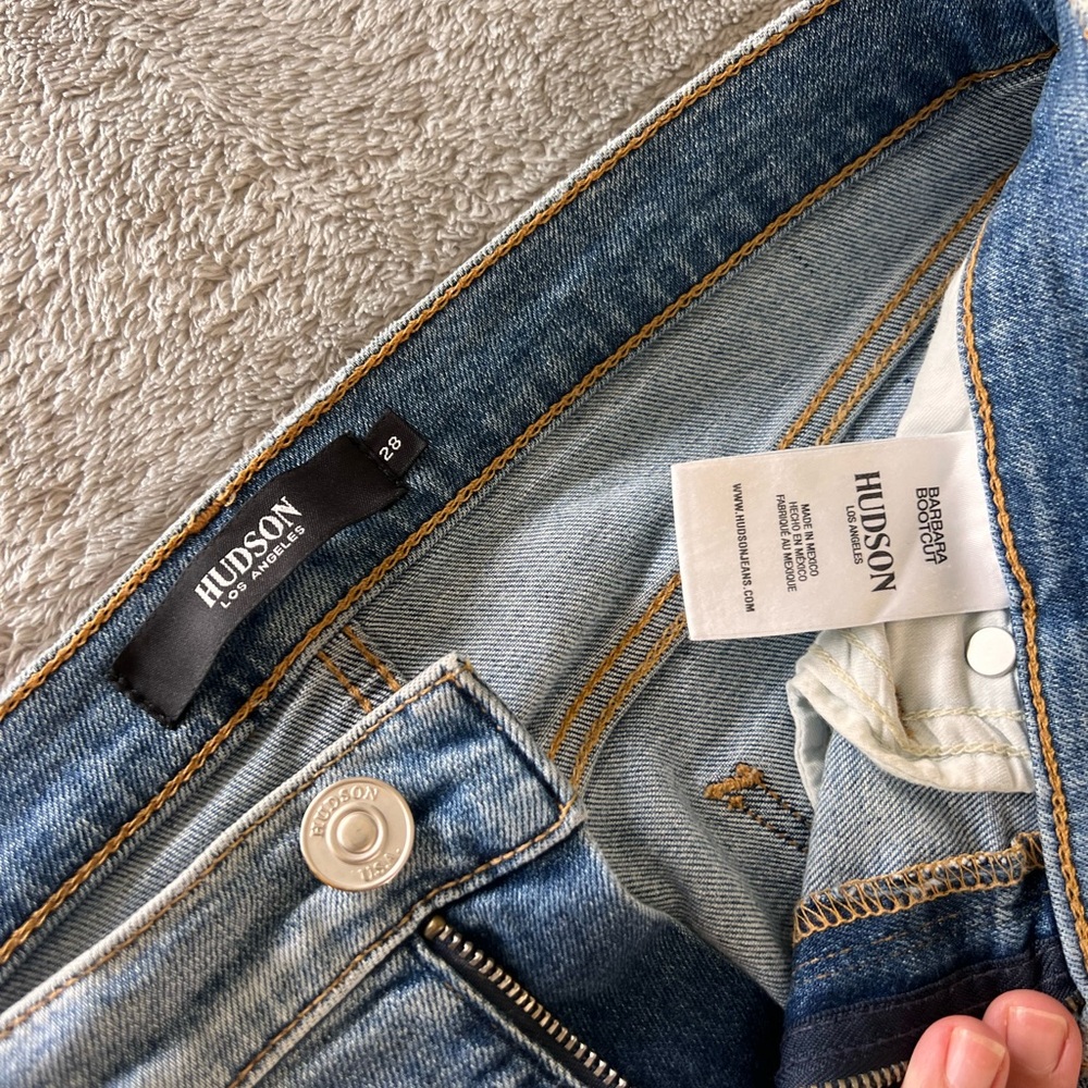 Hudson cropped jeans size28